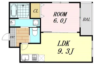 大阪府大阪市東淀川区瑞光5丁目【アパート】の間取り