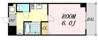 プレミアム新福島【5階】の間取り