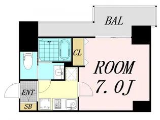 Quintet JOTONOE【2階】の間取り