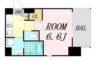 Quintet JOTONOE【14階】の間取り