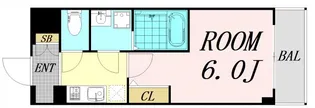 エスリードレジデンス新大阪プライム【13階】の間取り