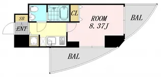 セレニテ新大阪弐番館【3階】の間取り