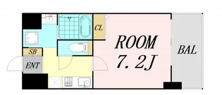 1Kの間取り画像