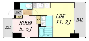 S-RESIDENCE江坂Eminence【3階】の間取り