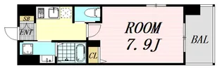 LIVIAZ NAMBA RENOM【10階】の間取り