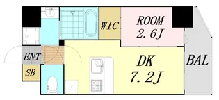 セレニテ江坂アリア【12階】の間取り