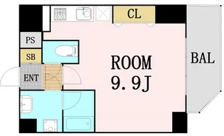 大阪府大阪市北区豊崎2丁目【マンション】の間取り