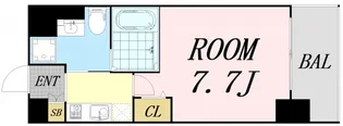 LIVIAZ NAMBA SOL【2階】の間取り