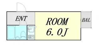 GSハイム第2江坂【2階】の間取り