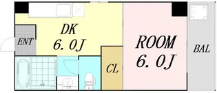 コーポ円山【2階】の間取り