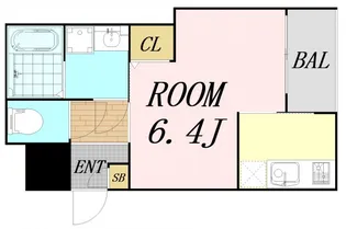 ALEGRIA九条【2階】の間取り