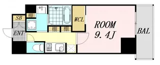 コンフォリア江坂【12階】の間取り