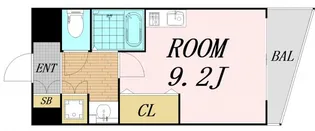 ロイヤルレジデンス新大阪【2階】の間取り