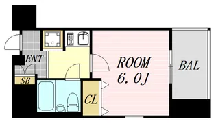 エスリード新大阪第3【2階】の間取り
