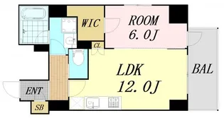 プレディアコート本町【13階】の間取り