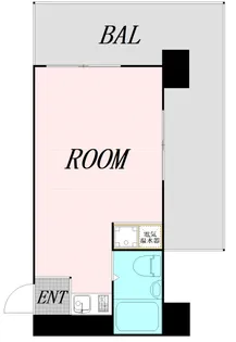 ノバカネイチ与力町【1階】の間取り