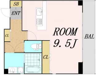 MYボヌール【5階】の間取り