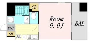 willDo新大阪【3階】の間取り
