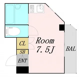 相和ビル1号館【5階】の間取り