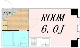 ベストレジデンス天六【4階】の間取り