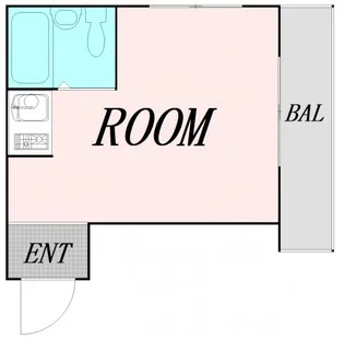 ラフィーネ新大阪【5階】の間取り