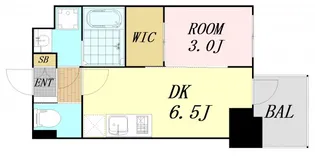 セレニテ堺筋本町リアン【11階】の間取り