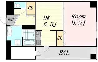 アイビス新梅田【4階】の間取り