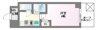 ラナップスクエア同心2【6階】の間取り