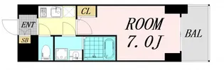 S-RESIDENCE福島Alovita【4階】の間取り