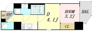 ArtizA新大阪D.C【8階】の間取り
