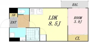 Act上新庄【2階】の間取り