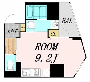 イルリッシュ西中島【9階】の間取り