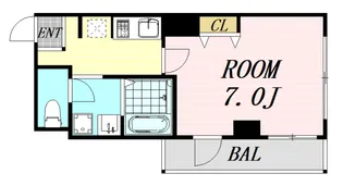 IF西梅田【2階】の間取り