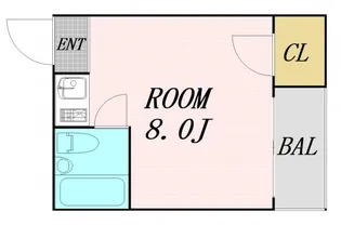 グランビルド天六【5階】の間取り