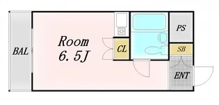 ライオンズマンション中之島公園北【7階】の間取り