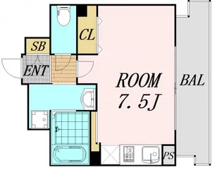 ジュネーゼ野田エコール【2階】の間取り