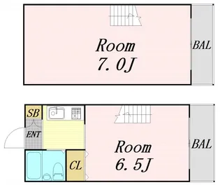 ハイムアーキテクト【6階】の間取り
