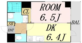 ヴィラ・シフォネット【5階】の間取り