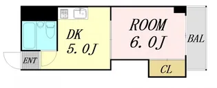 レクシア西中島3【7階】の間取り
