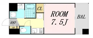 willDo新大阪【6階】の間取り