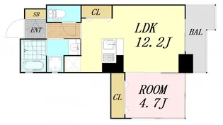 LaGrace天六【4階】の間取り