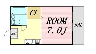 ルネ山岸【3階】の間取り
