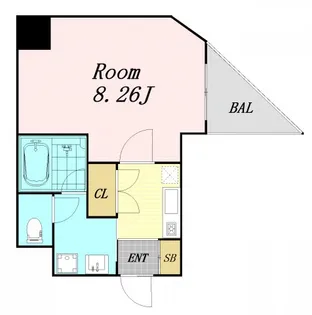 ウインベル同心1丁目【6階】の間取り