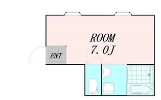 コスモハイツ【4階】の間取り