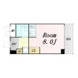 ロイヤルハイツ梅田2【4階】の間取り