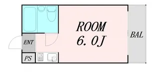 ラビスタ【6階】の間取り