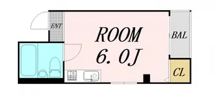 メゾントシ【2階】の間取り