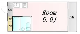 メゾンドスマーユ【4階】の間取り