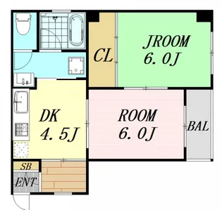 ニューカントリーハイム新高【3階】の間取り