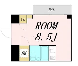 オリエント新大阪アーバンライフ【6階】の間取り